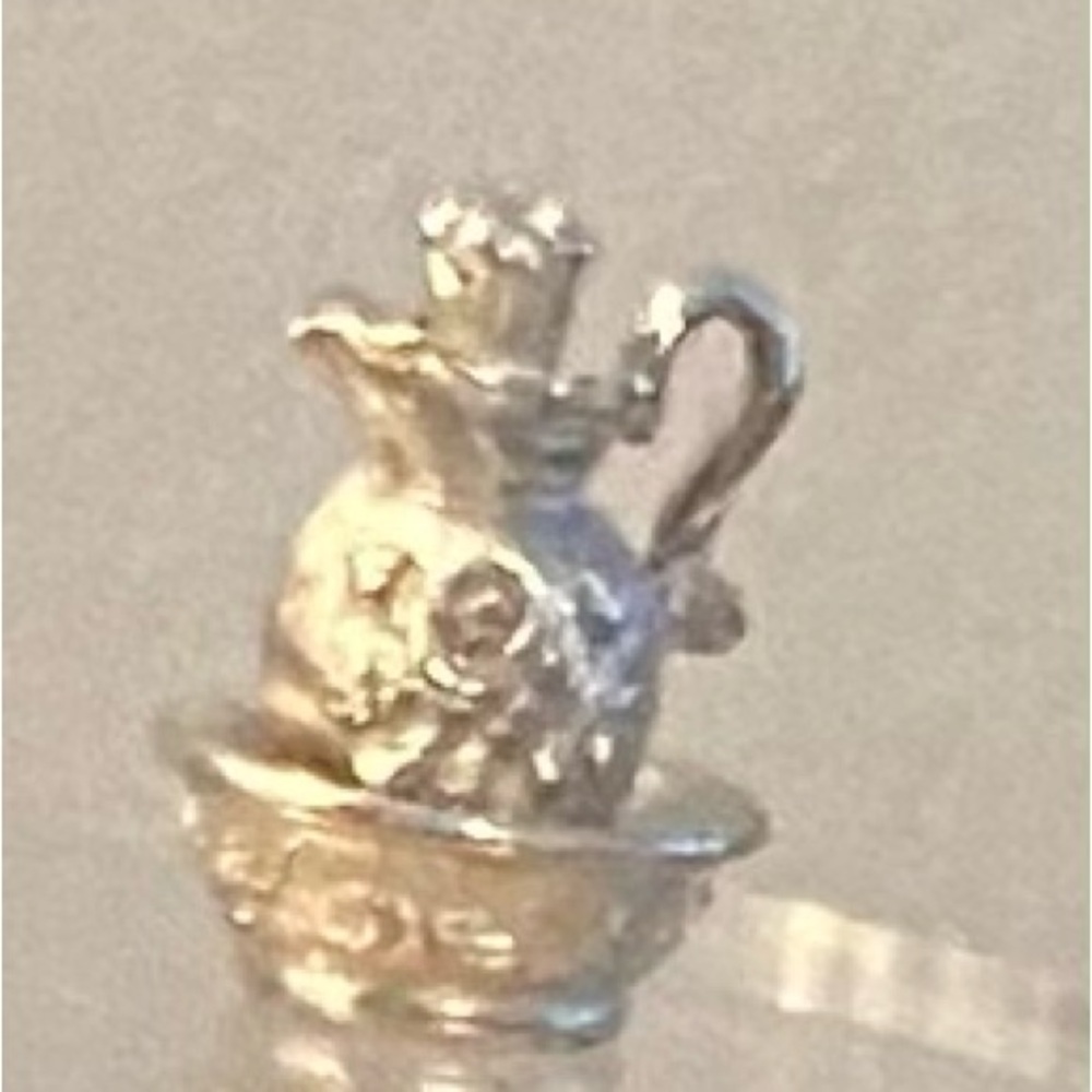 VINTAGE Avon Water Jug Bracelet Charm